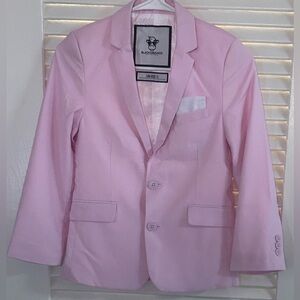 Kids Pink Blazer by Black-n-Bianco